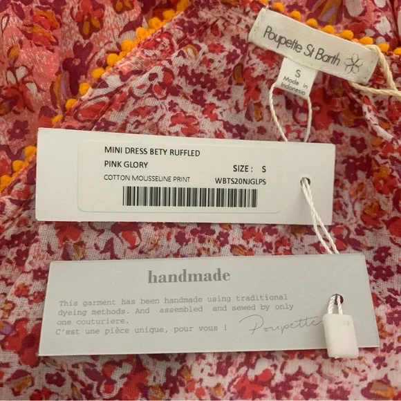 NWT POUPETTE ST BARTH Bety Mini Dress - Picture 12 of 13